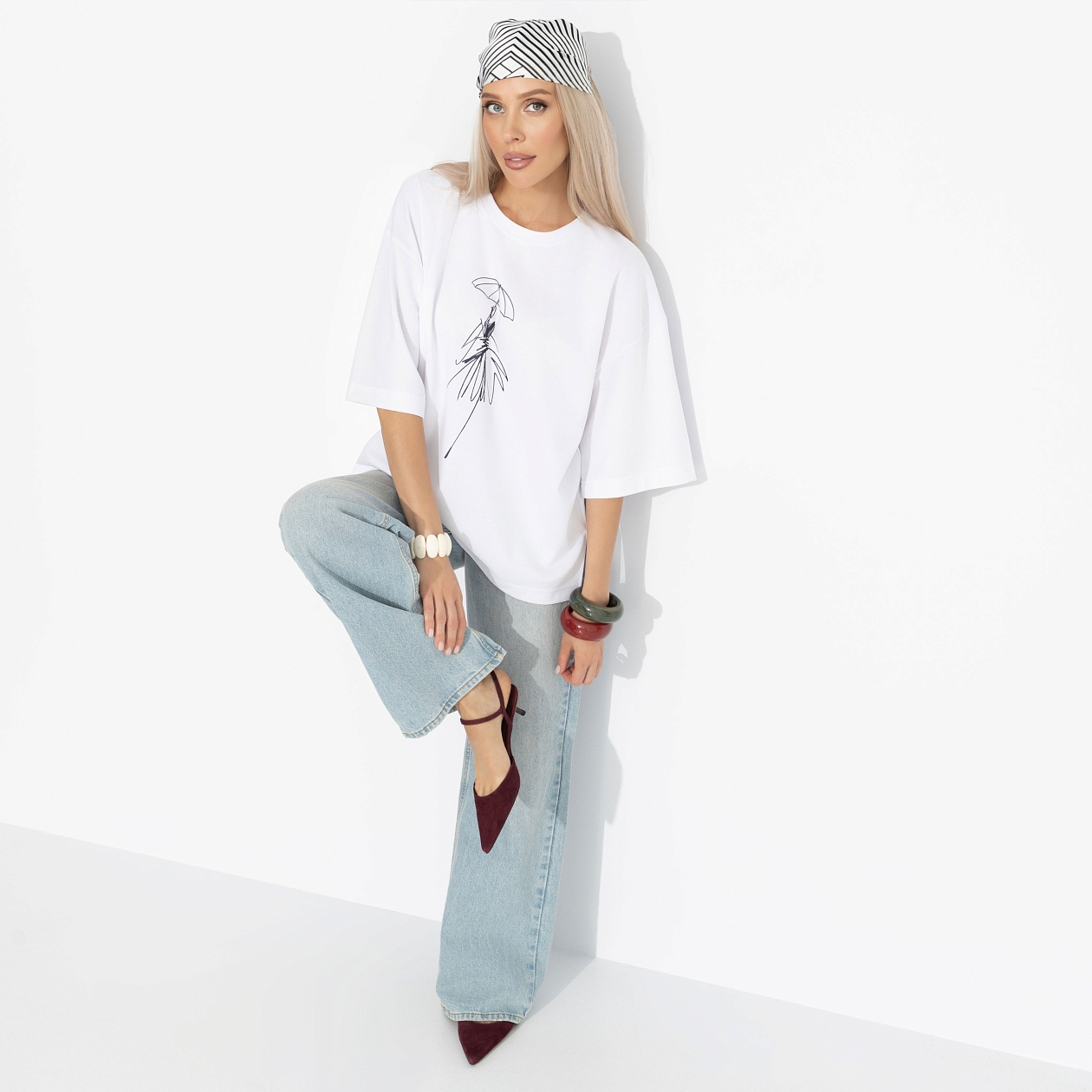 Футболка Мода-мания (фьюжн). Состав: 65% п/э, 30% вискоза, 5% стрейч