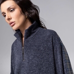 Путешествие начинается (синяя туманность). Состав: 65% п/э, 15% ангора, 15% акрил, 5% спандекс