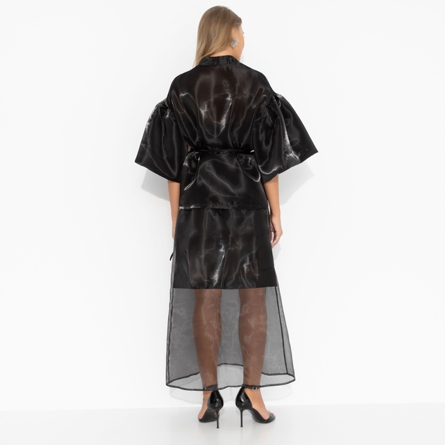 Костюм с юбкой Очарование момента (2 в 1, с поясом) 