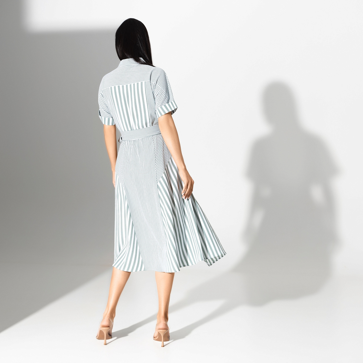 Платье Стихийная энергетика. Состав: 65% п/э, 30% вискоза, 5% спандекс