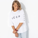 Футболка Мода-мания (СССР). Состав: 65% п/э, 30% вискоза, 5% стрейч