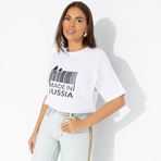 Футболка Зов будущего (Russia). Состав: 65% п/э, 30% вискоза, 5% стрейч