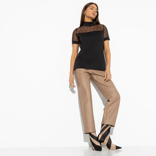 Водолазка С тобой вдвоём (black) 