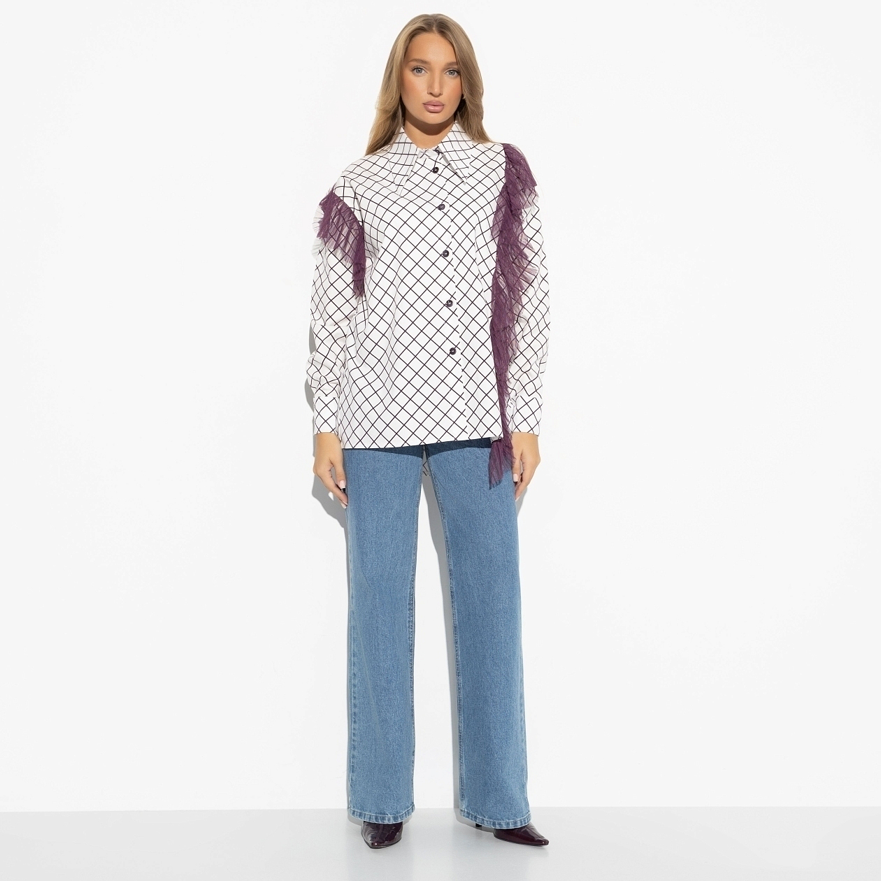 Любопытный взгляд. Состав: 50% хлопок, 45% п/э, 5% спандекс