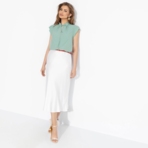 Блуза Свежая подборка (мята). Состав: 95% п/э, 5% эластан