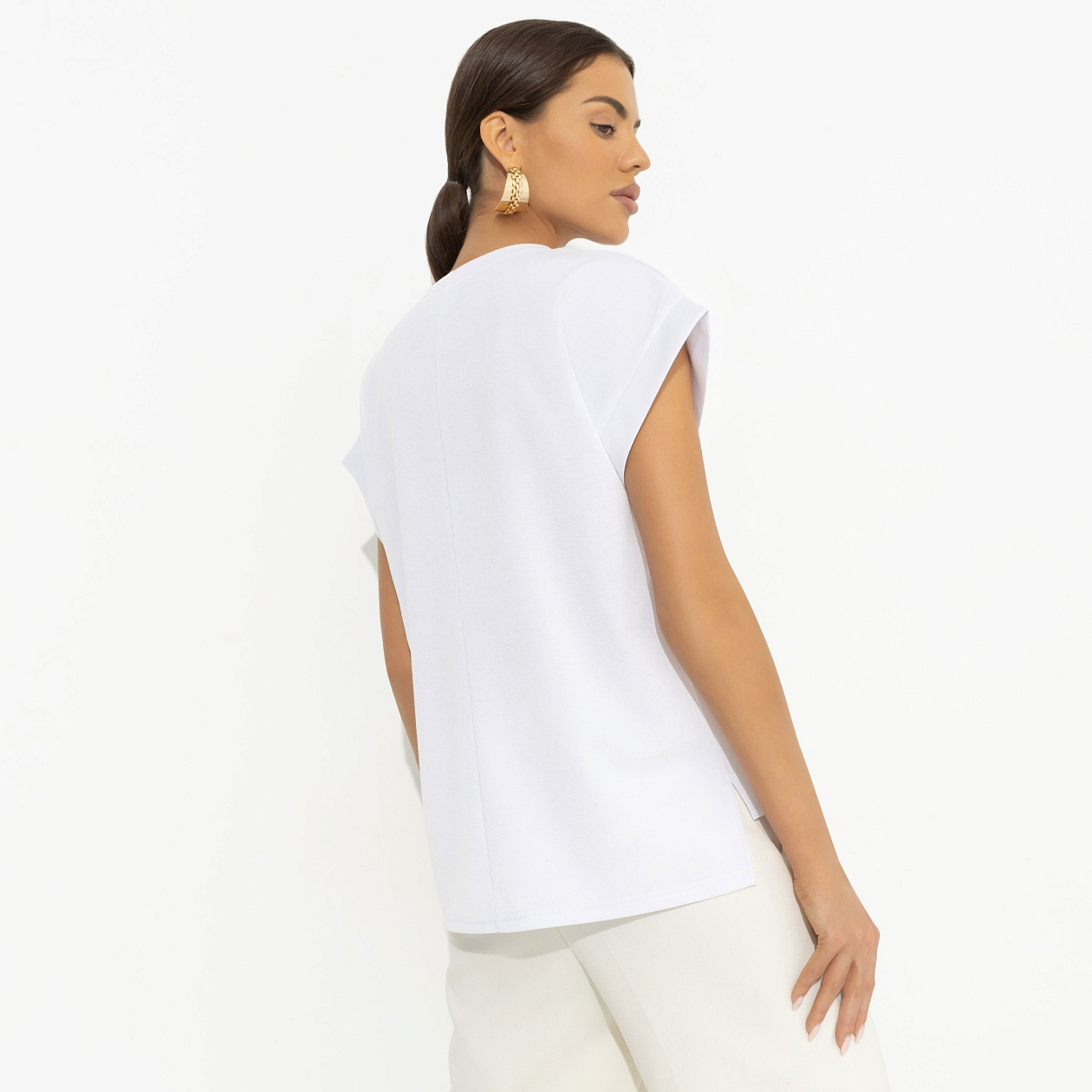 Футболка Где стиль, там и ты (new picture). Состав: 65% п/э, 30% вискоза, 5% стрейч