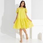 Платье Излучаю счастье. Состав: 95% п/э, 5% спандекс