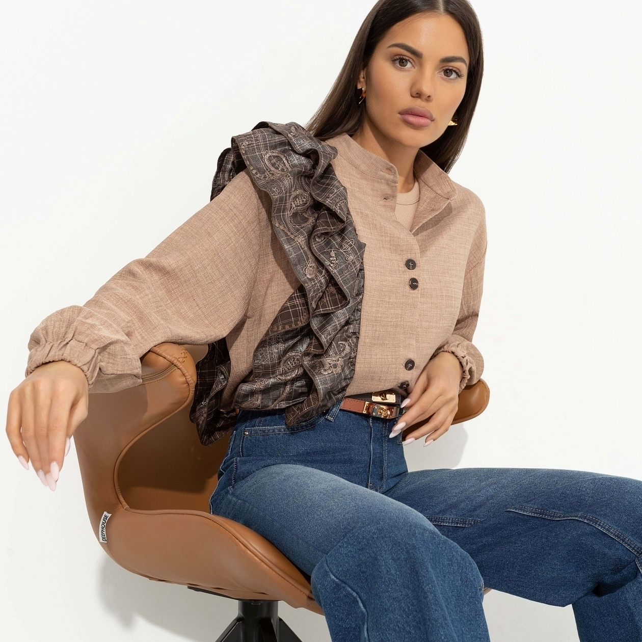 Личное достижение (brown). Состав: 50% п/э, 25% вискоза, 25% хлопок