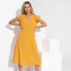 Платье Анонс вечеринок (кокетка). Состав: 65% п/э, 30% вискоза, 5% эластан