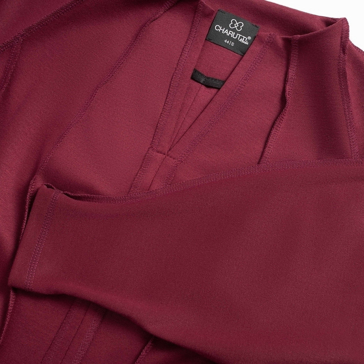 Платье-футляр Больше, чем просто платье (винное). Состав: 65% п/э, 30% вискоза, 5% спандекс