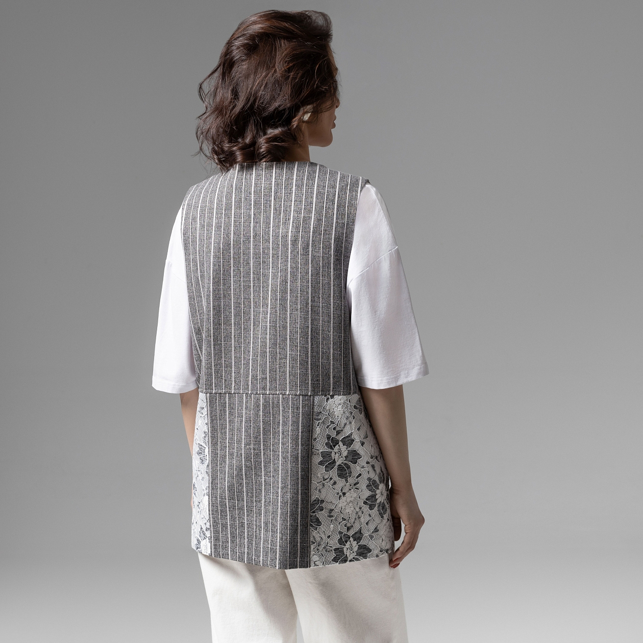 Искусство переговоров (grey). Состав: 65% полиэстер, 30% вискоза, 5% спандекс