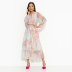 Платье Летящие мгновения (нежная new). Состав: 100% полиэстер