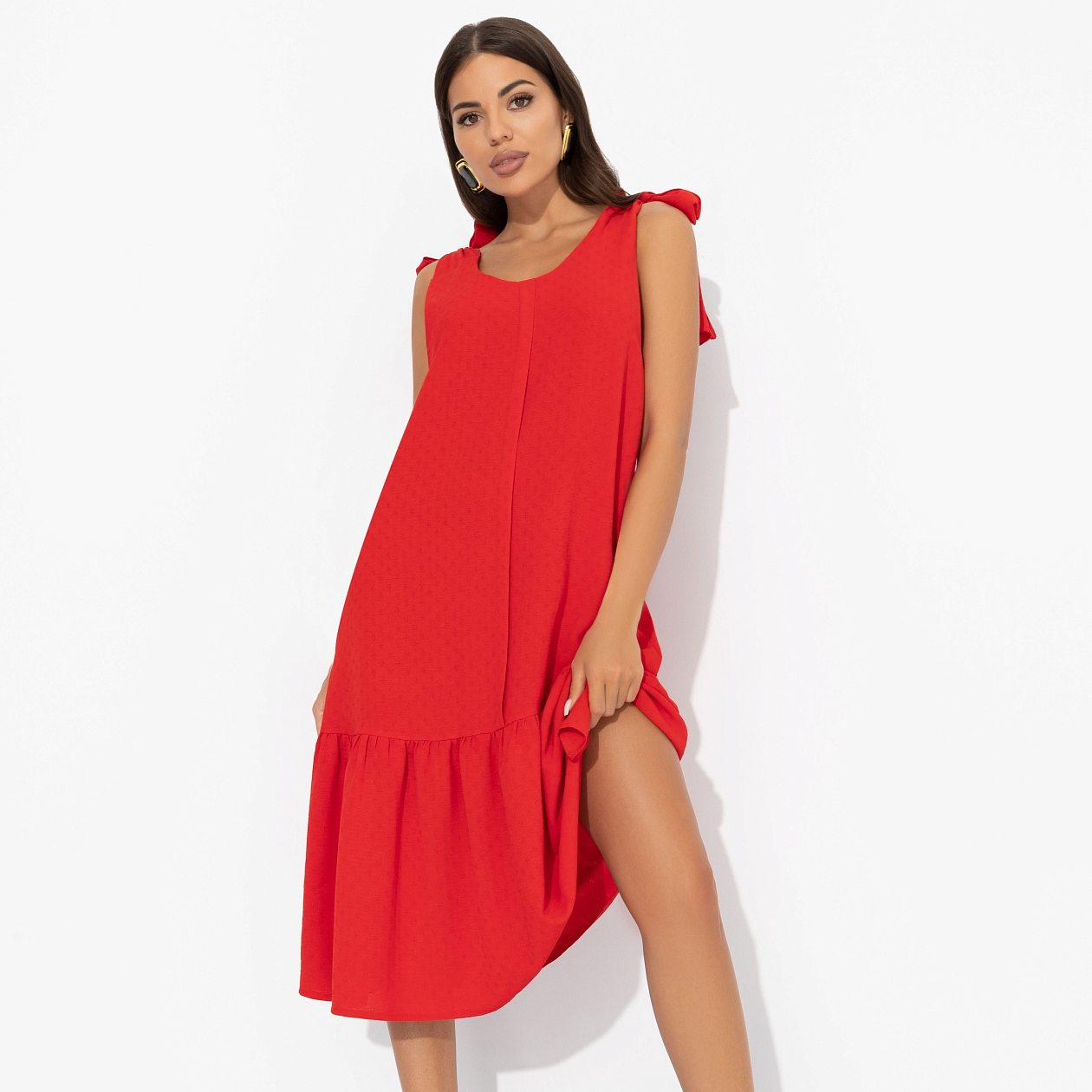 Сарафан Загадай меня. Состав: 95% вискоза, 5% эластан