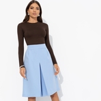 Девочкам это нравится (blue). Купить женский Юбка-шорты оптом от производителя.