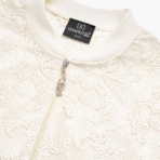 Бомбер Секрет смелости (айвори). Состав: 65% лен, 20% нейлон, 13% п/э, 2% спандекс