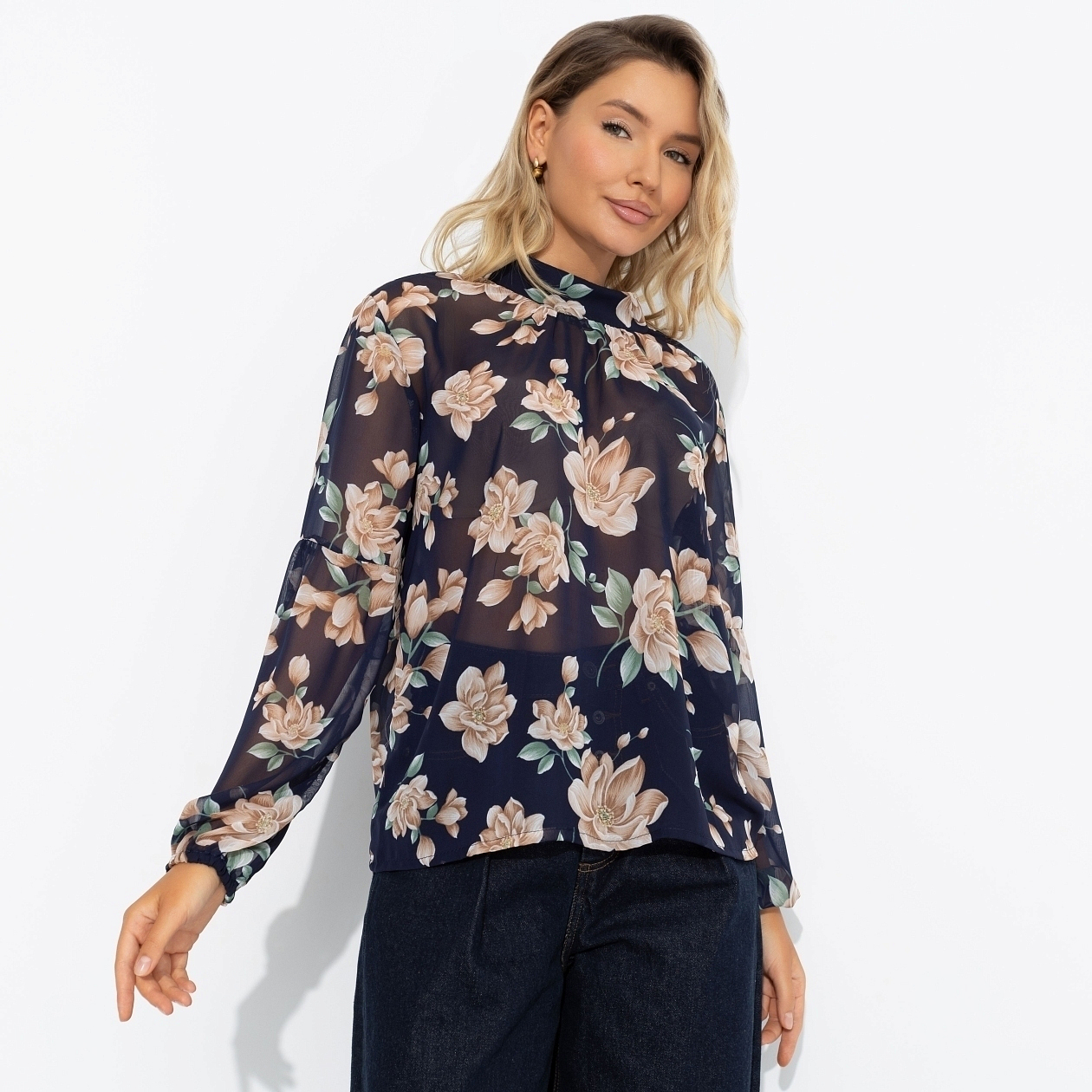 Блуза Драма в деталях (сказка). Состав: 100% п/э