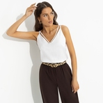 Создана для поцелуев (белая new). Купить женский Топ оптом от производителя.