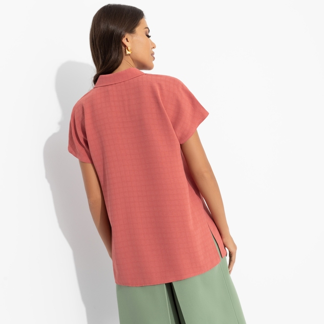 Блуза Стильный автограф (терракотовая) 