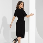 Платье-футляр Я онлайн (обольстительная, с поясом). Состав: 92% полиэстер, 6% вискоза, 2% спандекс