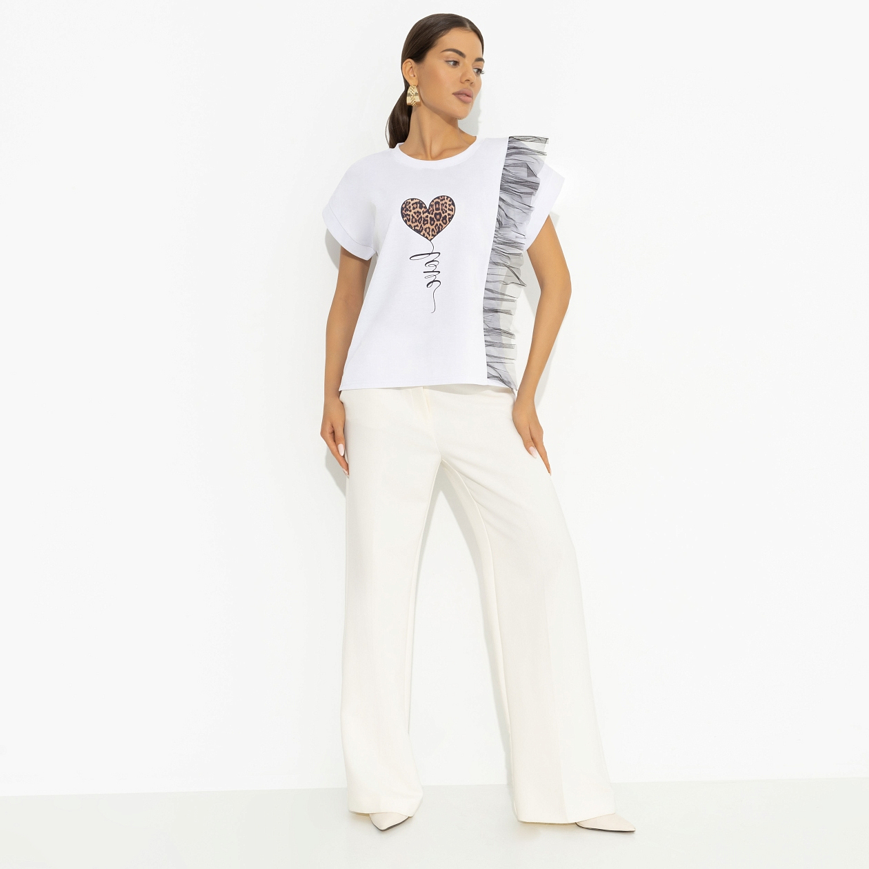 Футболка Где стиль, там и ты (new picture). Состав: 65% п/э, 30% вискоза, 5% стрейч