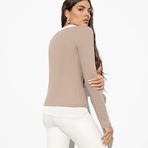 Двойка Дерзкая чувственность (беж стайл, 2 в 1). Состав: 65% п/э, 30% вискоза, 5% спандекс