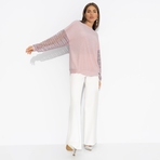 Роскошь без пафоса (розовый). Состав: 65% п/э, 30% вискоза, 5% спандекс