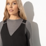 Сарафан Просто космос (black). Состав: 60% полиэстер, 37% вискоза, 3% спандекс