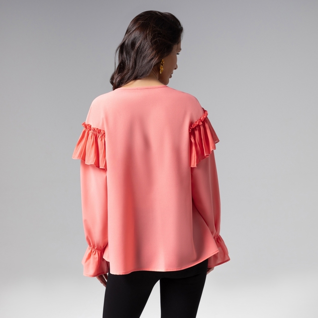 Блуза Чистый Vogue (salmon) 