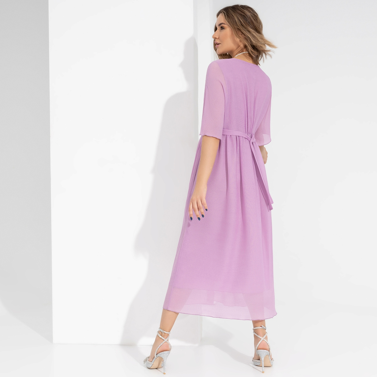 Платье Итальянский роман. Состав: 65% п/э, 30% вискоза, 5% спандекс