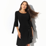 Платье Под влиянием моды (эффектная). Состав: 60% полиэстер, 37% вискоза, 3% спандекс