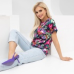 Футболка Нарушаю тишину. Состав: 95% полиэстер, 5% эластан