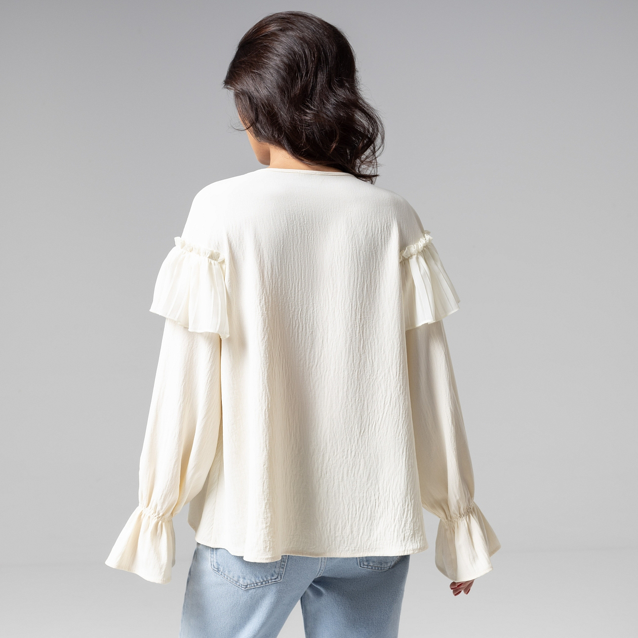 Блуза Чистый Vogue. Состав: 75% п/э, 23% вискоза, 2% спандекс