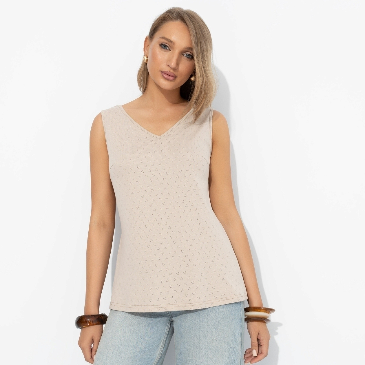 Нежное совершенство (nude). Купить женский Топ оптом от производителя.