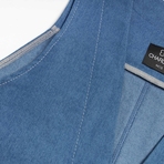 Сарафан Джинсовое настроение. Состав: 80% хлопок, 15% п/э, 5% спандекс