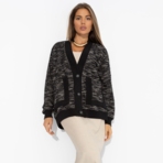 В модном режиме (black). Состав: 65% п/э, 30% акрил, 5% спандекс