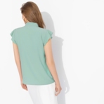 Блуза Свежая подборка (мята). Состав: 95% п/э, 5% эластан