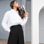 Полна решимости. Состав: 65% хлопок, 32% п/э, 3% спандекс