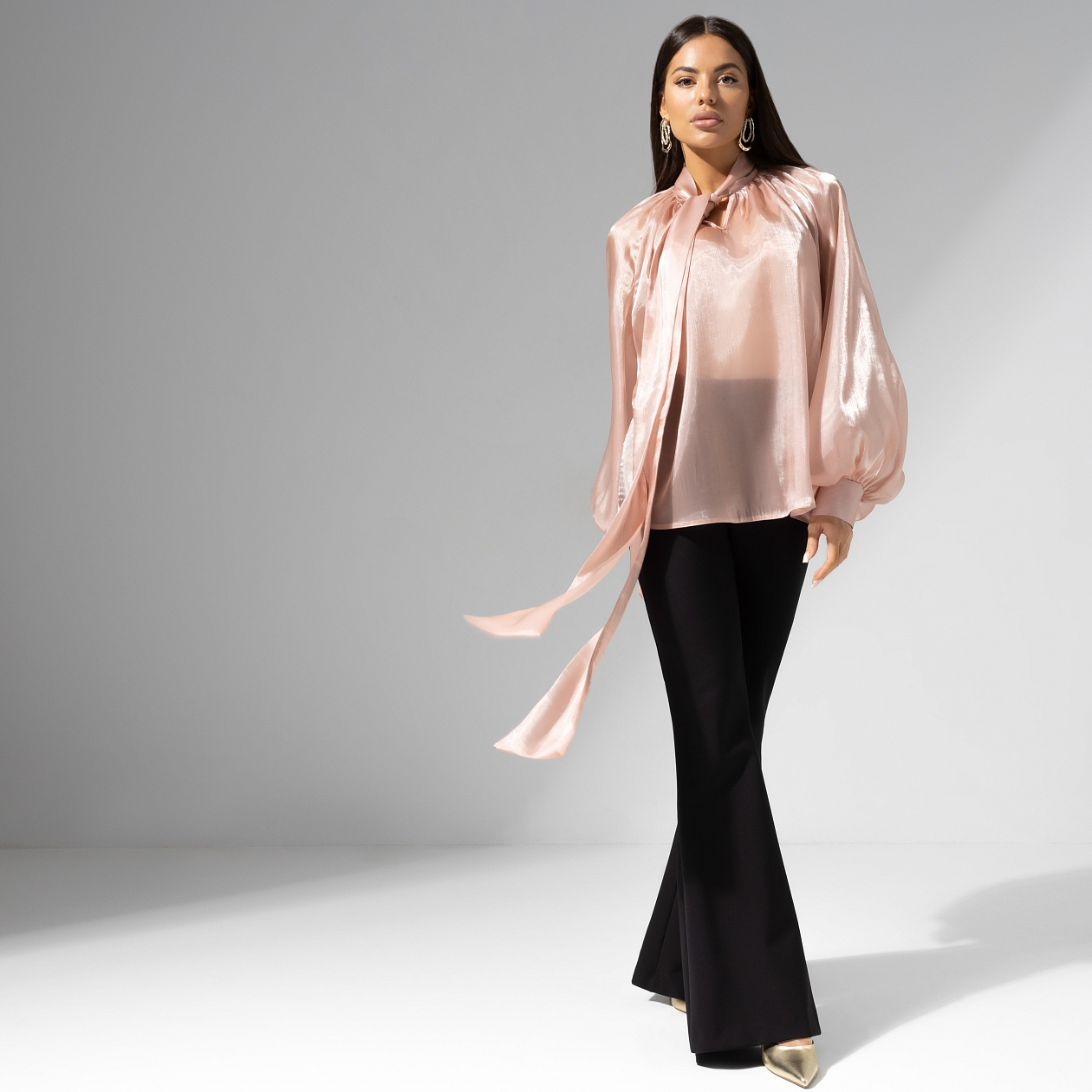 Блуза Привлекаю удачу. Состав: 100% полиэстер