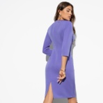 Платье Непостижимая утонченность (lavender). Состав: 95% п/э, 5% эластан
