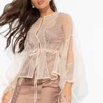 Жакет Вершина восхищения (молочный). Состав: 100% полиэстер