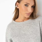 Платье Лёгкость бытия (серое). Состав: 80% п/э, 20% вискоза