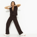 Стильная натура (brown). Состав: 95% полиэстер, 5% спандекс