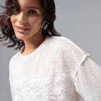 Футболка Буду тебе сниться (айвори). Состав: 65% п/э, 30% вискоза, 5% спандекс