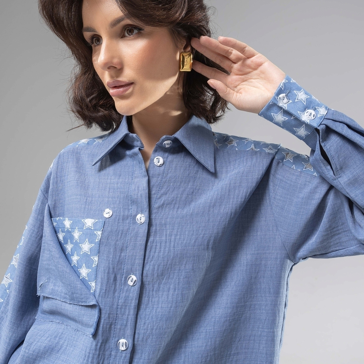 Богиня стиля. Состав: 55% полиэстер, 30% вискоза, 15% хлопок