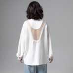 Моя аура – люкс (белая). Состав: 65% полиэстер, 30% вискоза, 5% спандекс