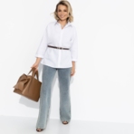 Блуза Главный акцент – ты. Состав: 50% хлопок, 50% полиэстер