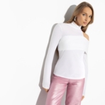 Водолазка Познакомимся поближе. Состав: 65% п/э, 30% вискоза, 5% спандекс