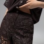 Кюлоты Больше, чем просто стиль (горький шоколад). Состав: 65% п/э, 30% вискоза, 5% спандекс