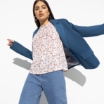 Блуза Легкое настроение (нежность). Состав: 95% п/э, 5% спандекс