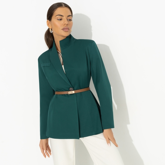 Жакет Дерзкий силуэт (зелёный) 